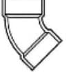 45° Elbow