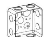 Multigang Switch Boxes, Drawn 2-1/8 in Deep