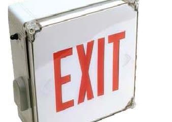 Wet Location LED Exit Sign