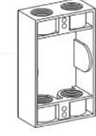 1-Gang Extension Rings, 1" Deep