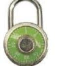 1-3/4" Dial Combo Padlock