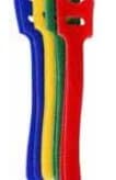 8 pc. 5" Reusable Hook & Loop Cable Ties