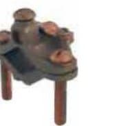 Bronze Direct Burial Armored Ground Clamps