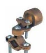 Bronze Conduit Clamps For Rigid Conduit With Adapter