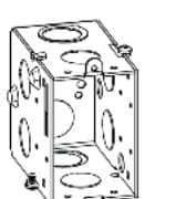 Gangable Switch Boxes, 3-1/2 in Deep