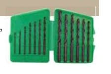 13 Pc. Drill Bit Sets - High Speed Steel Bits