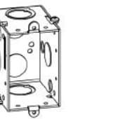 Gangable Switch Boxes, 2-3/4 in Deep (Intermediate Depth)