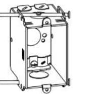 Non-Gangable Nail-On Switch Boxes, 2-3/4 in Deep (Intermediate Depth)