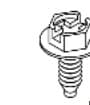Ground Screws & Clip