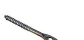 Hanger Screw With Single Hole