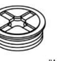 Weatherproof Closure Plugs