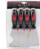 High Carbon Steel - Putty Knife Set (4 pc. & 3 pc.)