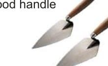 Pointing Trowels Wood Handle
