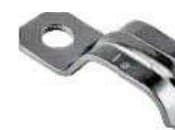 Steel 1-Hole Service Entrance Straps