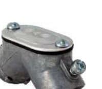 EMT to Box Pull Elbows Set-Screw Type With Gasket